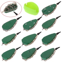 30 г-100 г рыболовная кормушка с пресс-формой для ловли карпа, свинцовый грузило, метод приманки, аксессуары, новинка