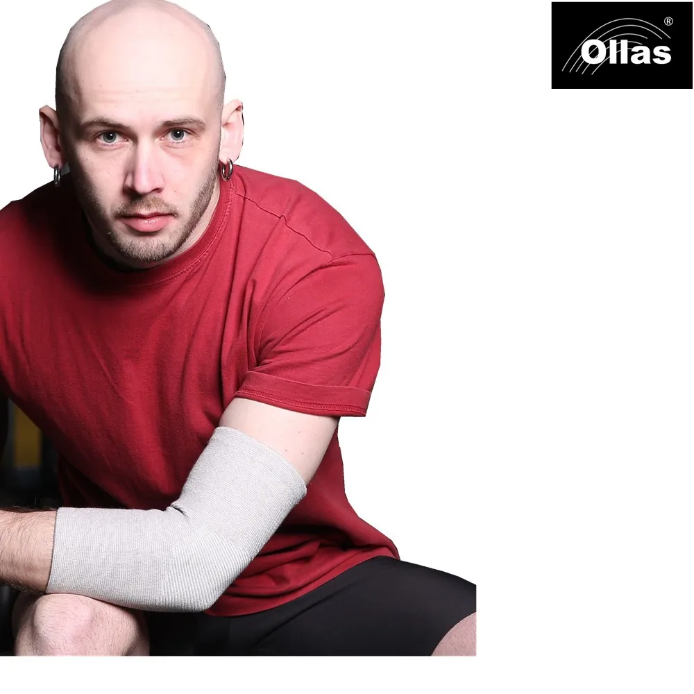 Ollas 1 пара дышащая Поддержка локтя для баскетбола футбола спорта безопасности
