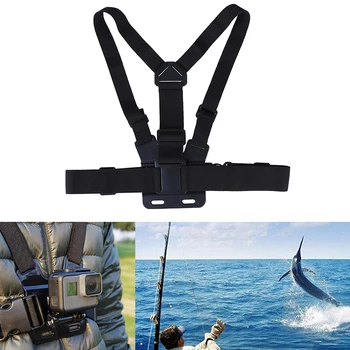 

Adjustable Chest Belt Body Strap Mount Harness For Hero 2 3+ Camera Camera strap Chest Strap Belt Body Tripod Harness Mount