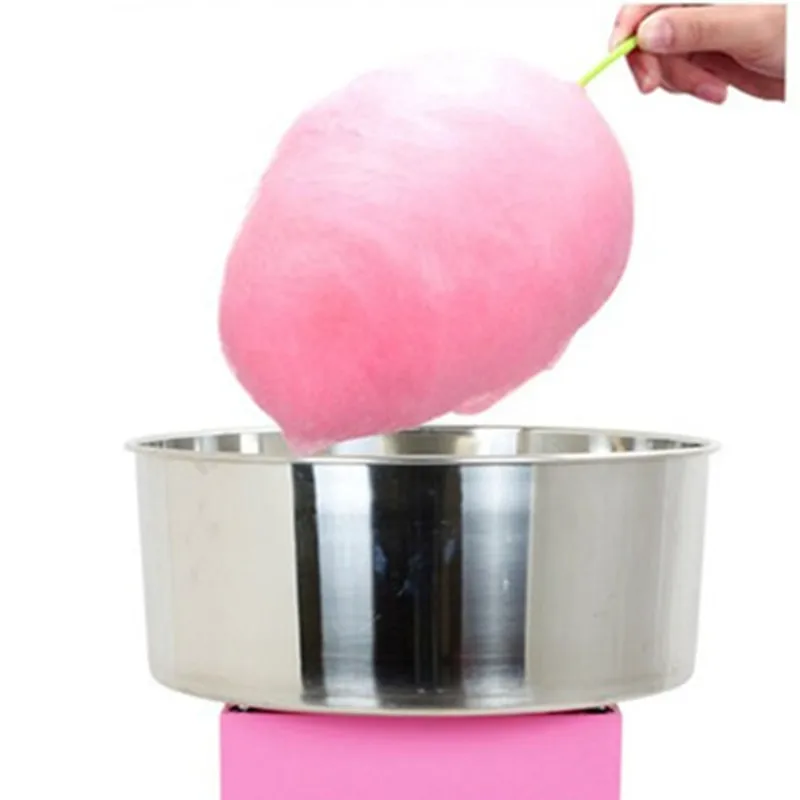 Leicht zu Reinige Cotton Candy Machine Zuckerwatteger/ät Zuckerwatte Maschine f/ür Zuhause Zuckerwatte Maker Zuckerwatte-Automat Cottoncandy Maker f/ür Kindergeburtstag Edelstahl Zuckerwattemaschine