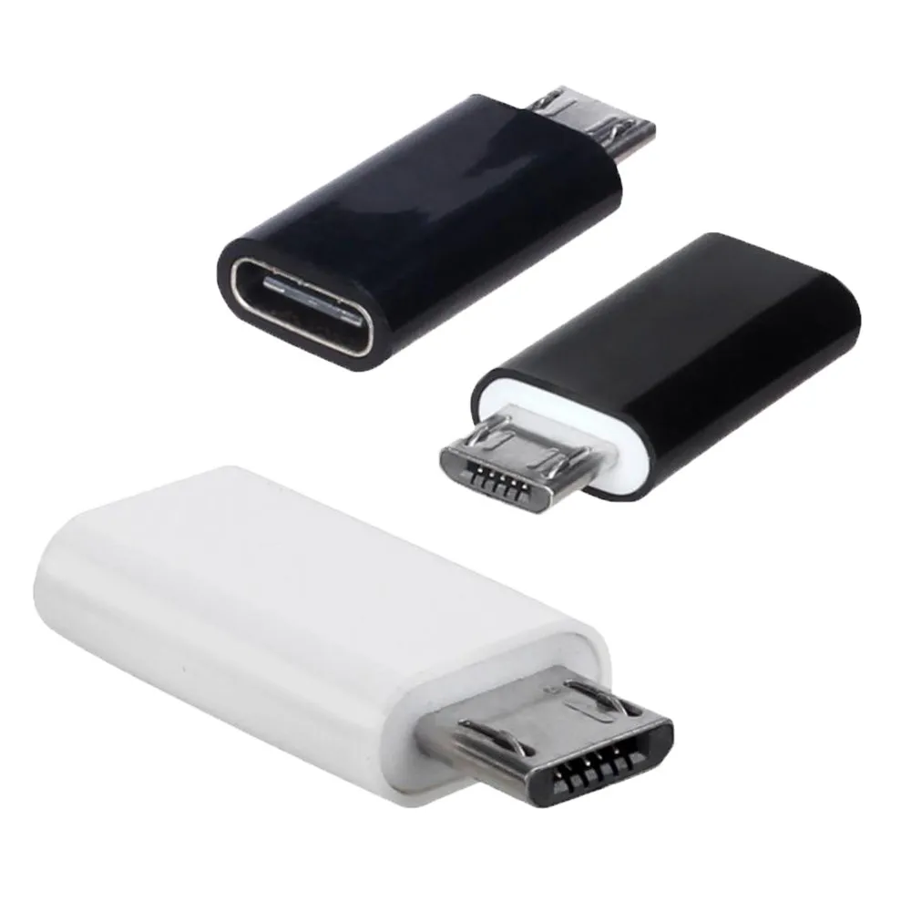 Переходник Type C папа на Micro USB 2 0 мама 3 1 преобразователь данных адаптер конвертер