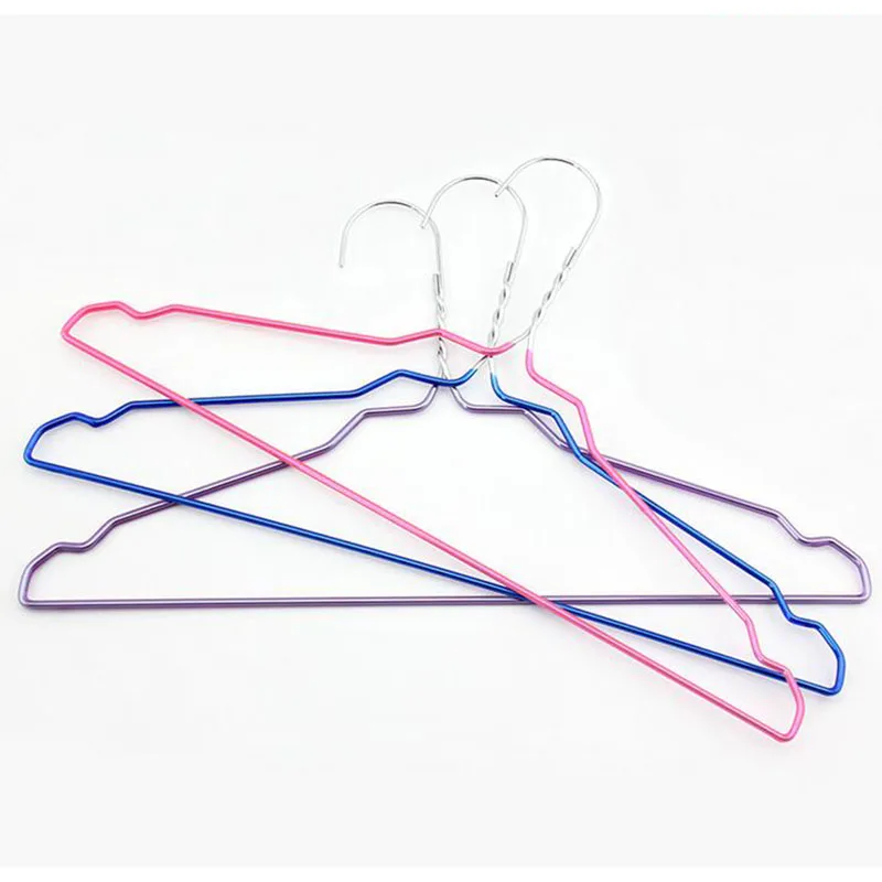 High Quality PVC Clothes Hanger,Metal Hanger with Twisted Wire Hooks