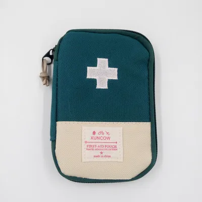 Комплект первой помощи из 2 предметов, пустая сумка, аварийные комплекты, портативный медицинский пакет для семьи, дома, путешествия, кемпинг, безопасность, выживание, сумка - Цвет: Армейский зеленый