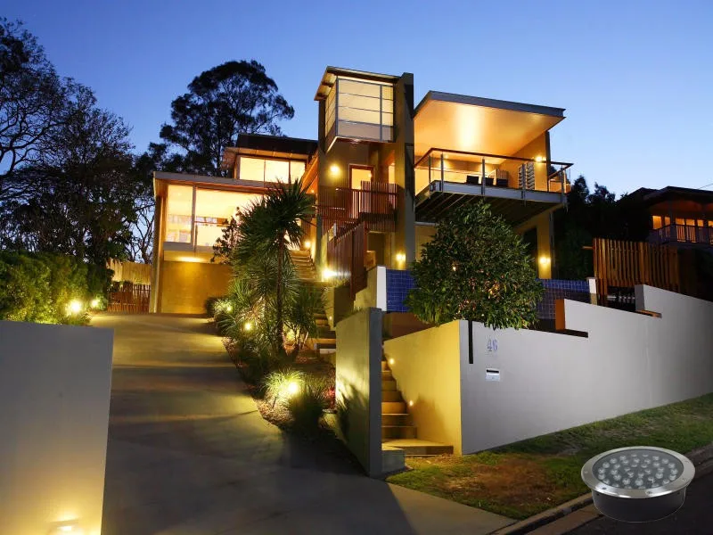 Levou ao ar Água para o Jardim ao ar Led à Prova Livre Terraço w Ip67 220 v Super Brilhante d' Chão Recesso Rgb Luz 5 16 brilhante led à prova d' água para