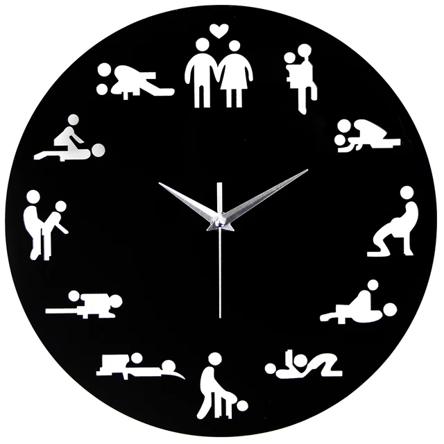 2018 new arrival sex position clock modern novelty wall clock for wedding lover sexual culture wall - Modern Clocks 2018 new arrival sex position clock modern novelty wall clock for wedding lover sexual culture wall - Modern Clocks