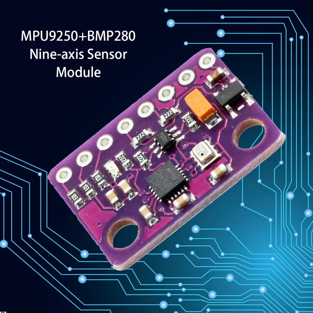 GY-91 MPU9250+ BMP280 10DOF ускорение гироскоп Nine Axis сенсор модуль изысканно разработанный прочный
