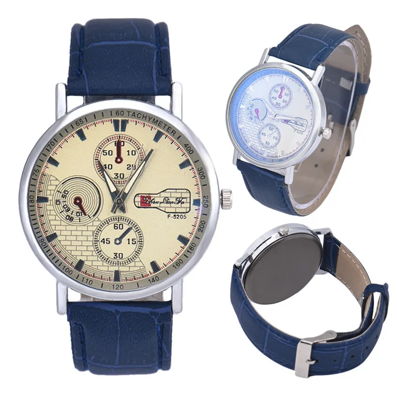 Men Watches Top Brand Male Watch Unisex Leather Band Analog Quartz Business Wrist Watch Men's Fashion Watch clock M10 (14)