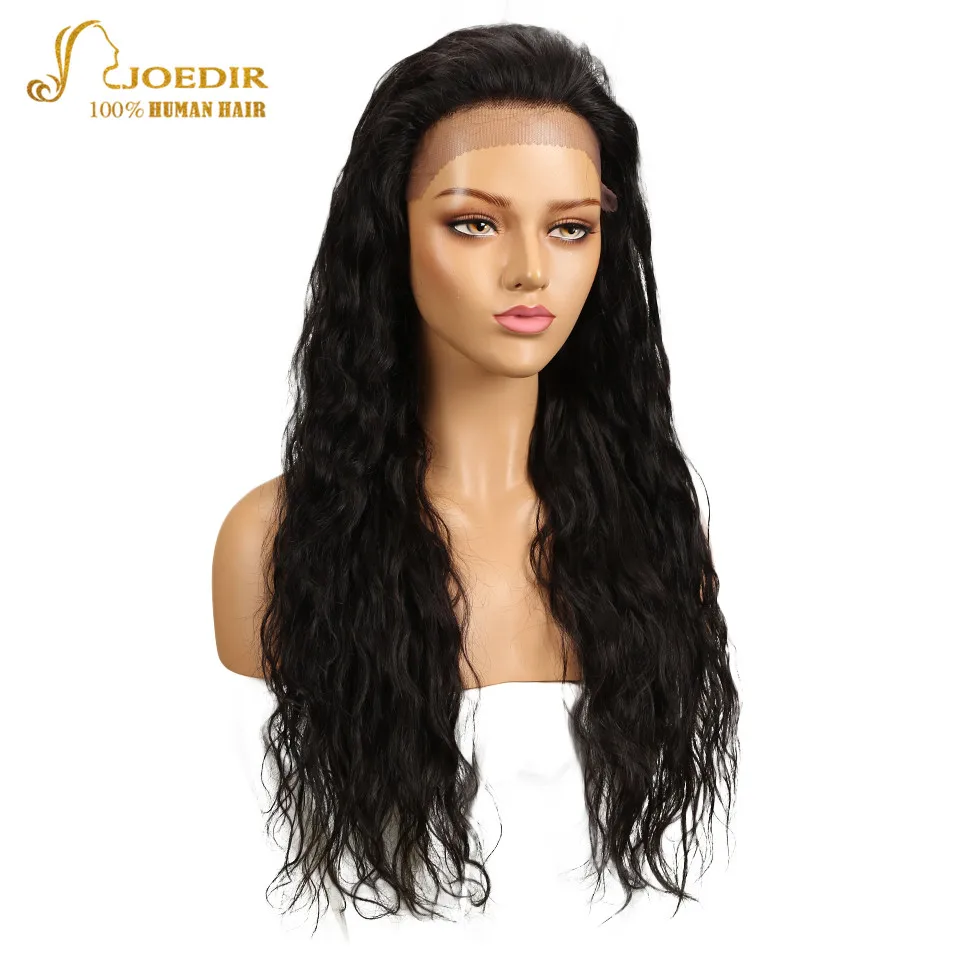 Joedir Brazilian Body Wave Virgin Hair Wigs Lace Frontal Human Hair Wigs For Black Women With Baby Hair 13*4 Swiss Lace