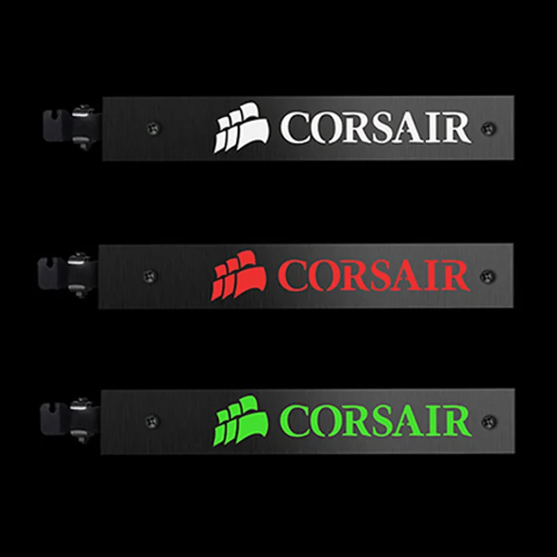 Newest For CORSAIR Cool LED Jack Computer Atmosphere Lights Cold Light Stainless Steel MOD Light Board