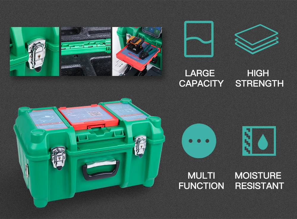 Komshine FX37 Fiber Optic Splicing Machine 6800Amh