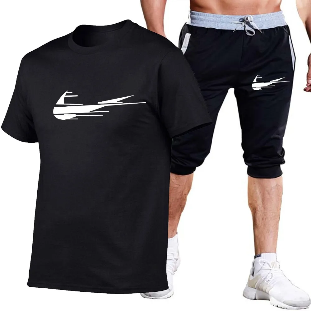 men sport suit 2 piece track suit tops tee track pants print sweatsuit casual sporting suit mens tracksuit joggers running sets men sport suit 2 piece track suit tops tee track pants print sweatsuit casual sporting suit mens tracksuit joggers running sets