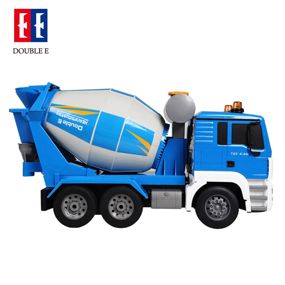 Double E E518 1/20 RC Car Remote Control Truck Engineering Vehicle Cement Concrete Mixer Truck Rotarable Toys for Children Gifts 3