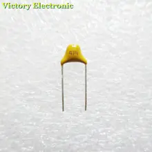 100pcs/lot Multilayer ceramic capacitor 0.47uF 474 50V 470nF 474M P=5.08mm