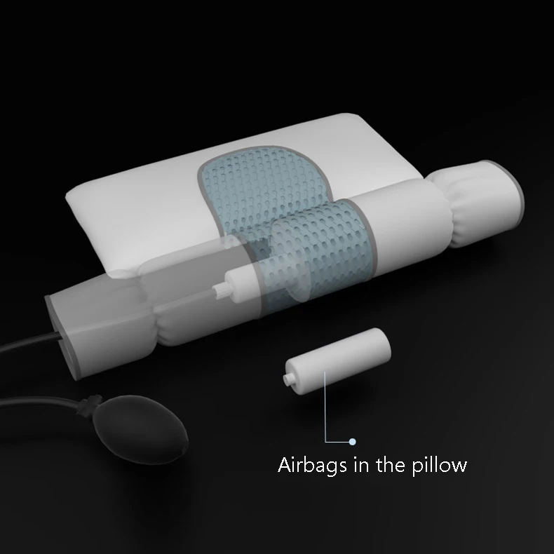 Aqumotic многофункциональная подушка для коррекции шейки матки, круглая подушка, длинная подушка для ремонта позвоночника, специальная подушка для пожилых, поясничная, мягкая, USB, горячая распродажа