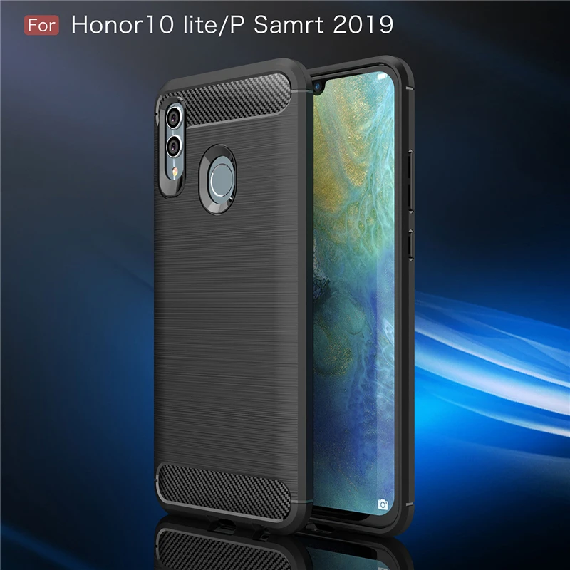 

sFor Cover Huawei P Smart 2019 Case Soft Silicone Coque Phone Case For Huawei Honor 10 Lite Cover For P Smart 2019 Coque Fundas