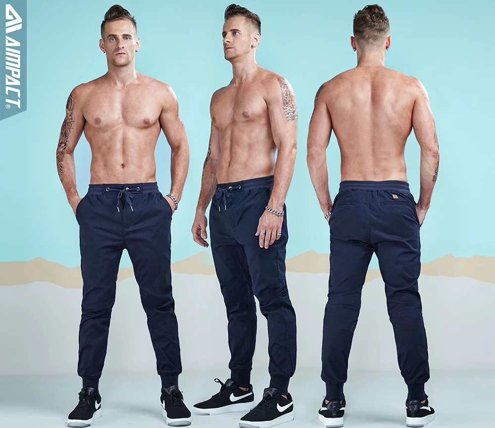 Aimpact 2017 New Men's Casual Pants Fashion Chino Jogger Pant  (20)