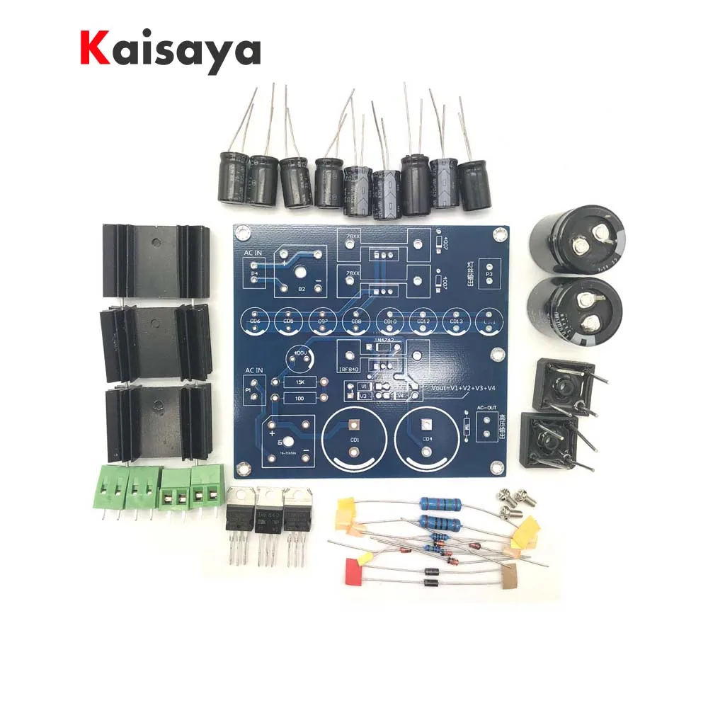 

12V High Voltage Filament Filter regulated Power Supply Board DIY Kits for HiFi Tube amp Preamp Amplifier G6-014