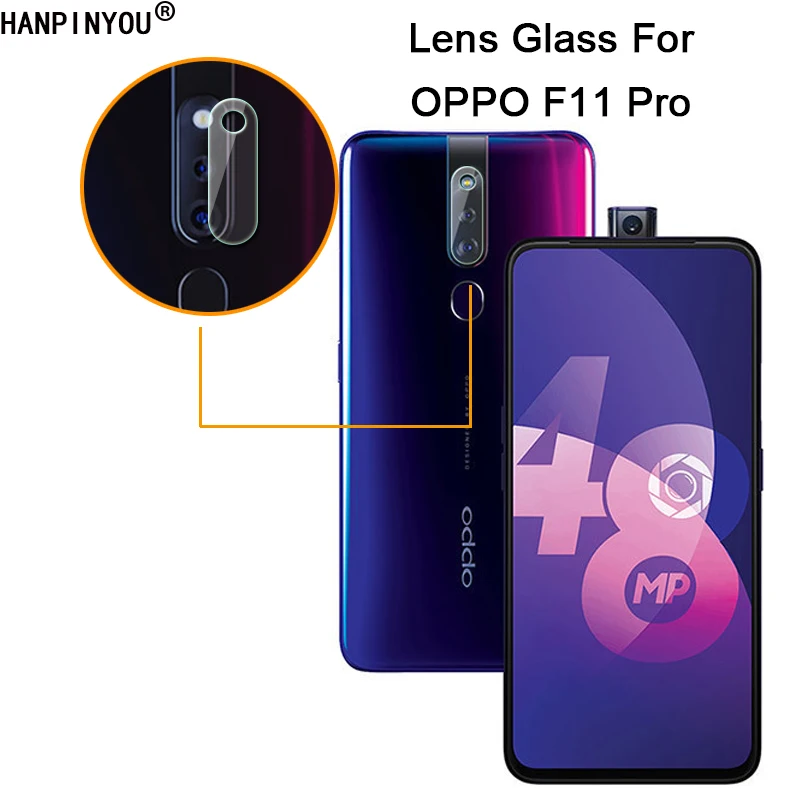 Для OPPO F11 Pro F11pro 6," Прозрачная ультра тонкая задняя камера защита объектива задняя камера Крышка объектива Закаленное стекло пленка