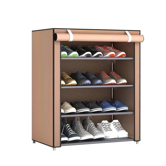 Пылезащитная Нетканая обувь для хранения прихожей полка для обуви мебель для домашнего шкафа держать комнату аккуратные экономии пространства органайзер для обуви - Цвет: KF-5L