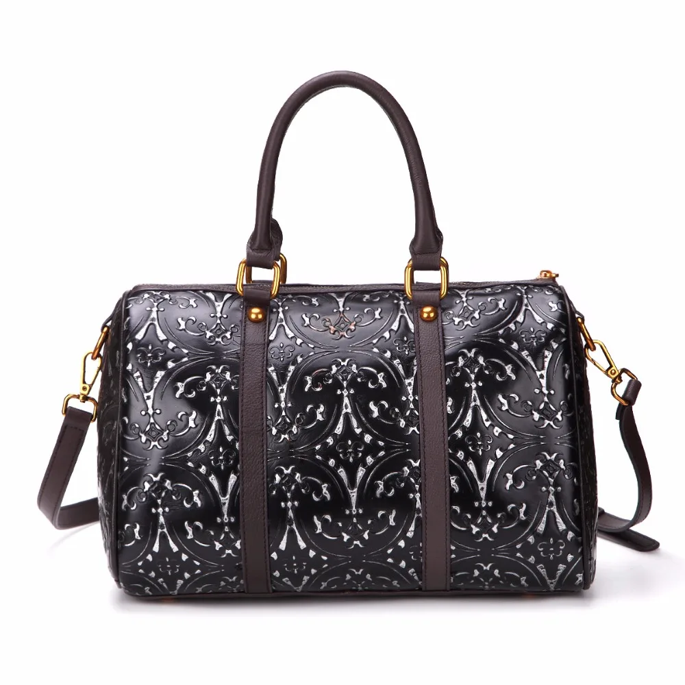 Женская сумка тоут из натуральной кожи с тиснением|messenger shoulder bag|shoulder bagscrossbody bag |