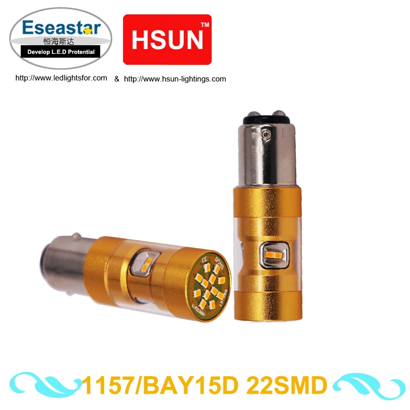 

Eseastar 2pcs High Power led Fog Light canbus BAY15D BA15S BAU15S 20SMD 2016 LED break light turn light p21w py21w p21/5w DC12V