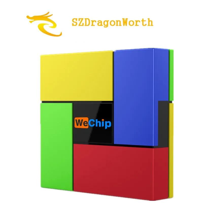 Smart Box 2 ГБ 16 Amlogic S912 Wechip T95K PRO Окта основные cortex A53 КОДИ Dual WIFI Bluetooth UHD 4 К H.265 HDR Media Player 5