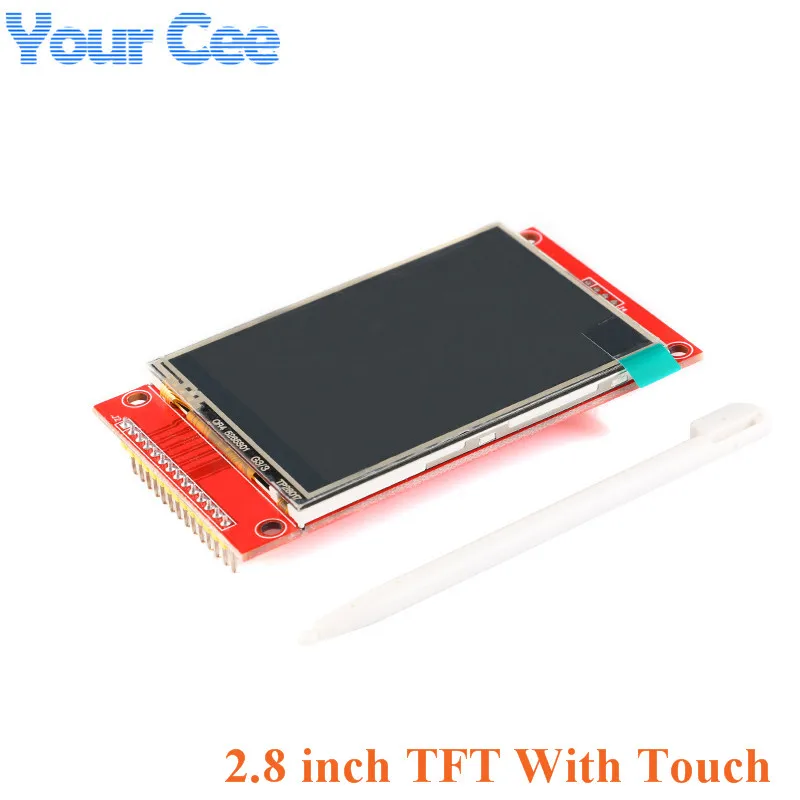 2 4 дюймовый 8 цветной TFT ЖК дисплей модуль 240X320 &quot2 8&quot интерфейс SPI Drive ILI9341 с