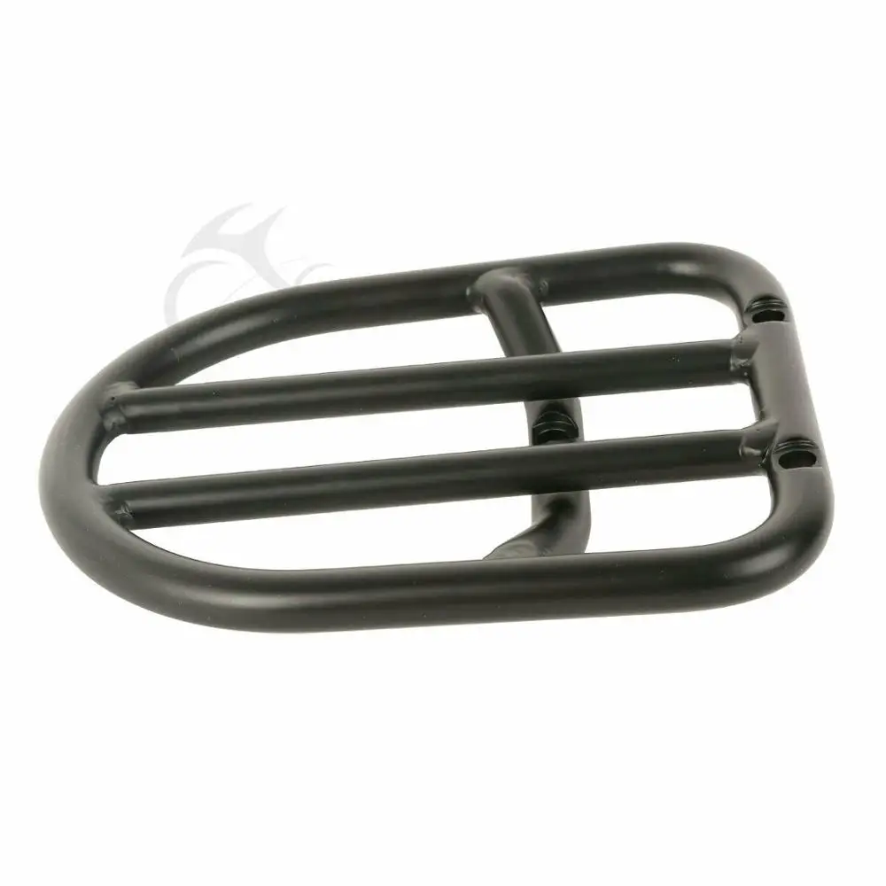 МОТОЦИКЛ хром/черный багажная стойка для Harley VRSCA VRSCB VRSCD 2002-2006 VRSCR 2006-2007 VRSCAW VRSCDX VRSCD VRSCX 2007-2011