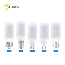 TSLEEN дешево! E27 220V Светодиодный светильник 5730 SMD светодиодный лампы G9 E14 GU10 B22 кукурузы 48 Светодиодный s лампа лампада ампулы светильник ing Bombillas светильник