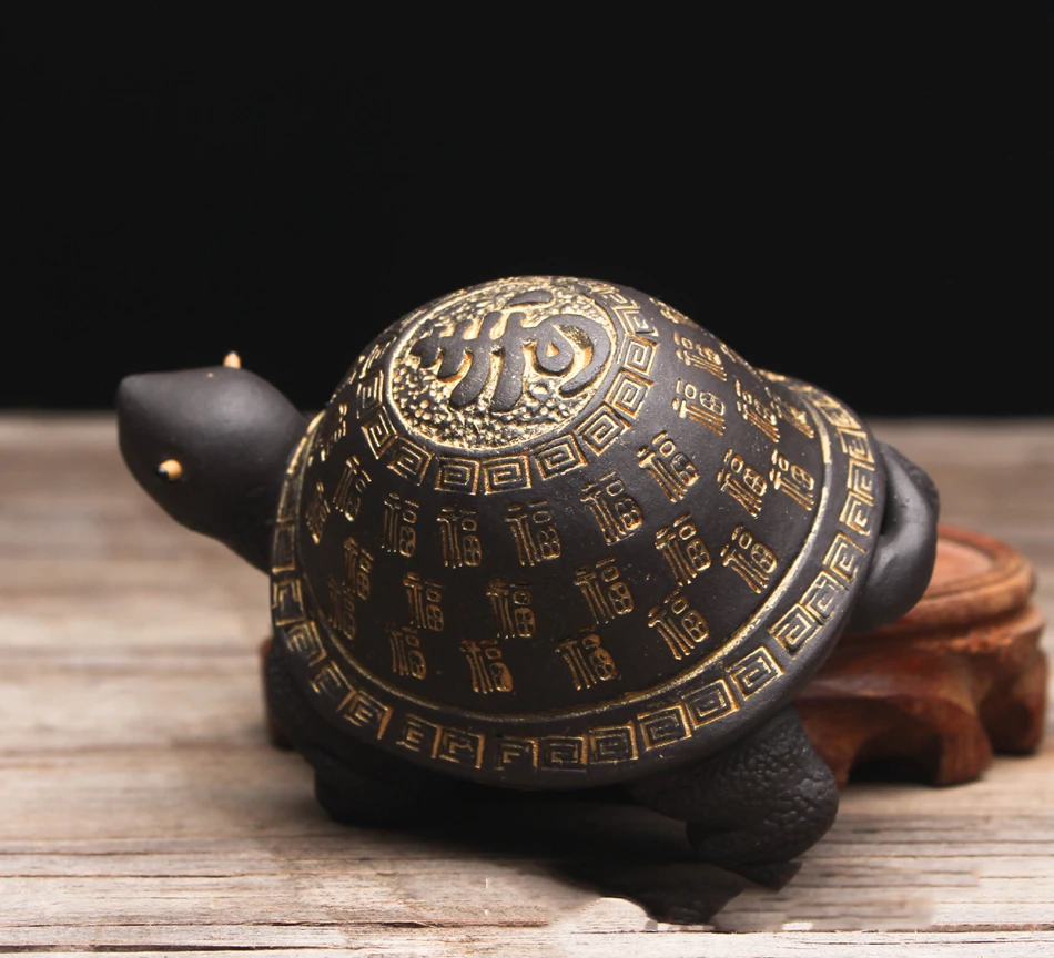 tartaruga criativo yixing zisha bule de chá