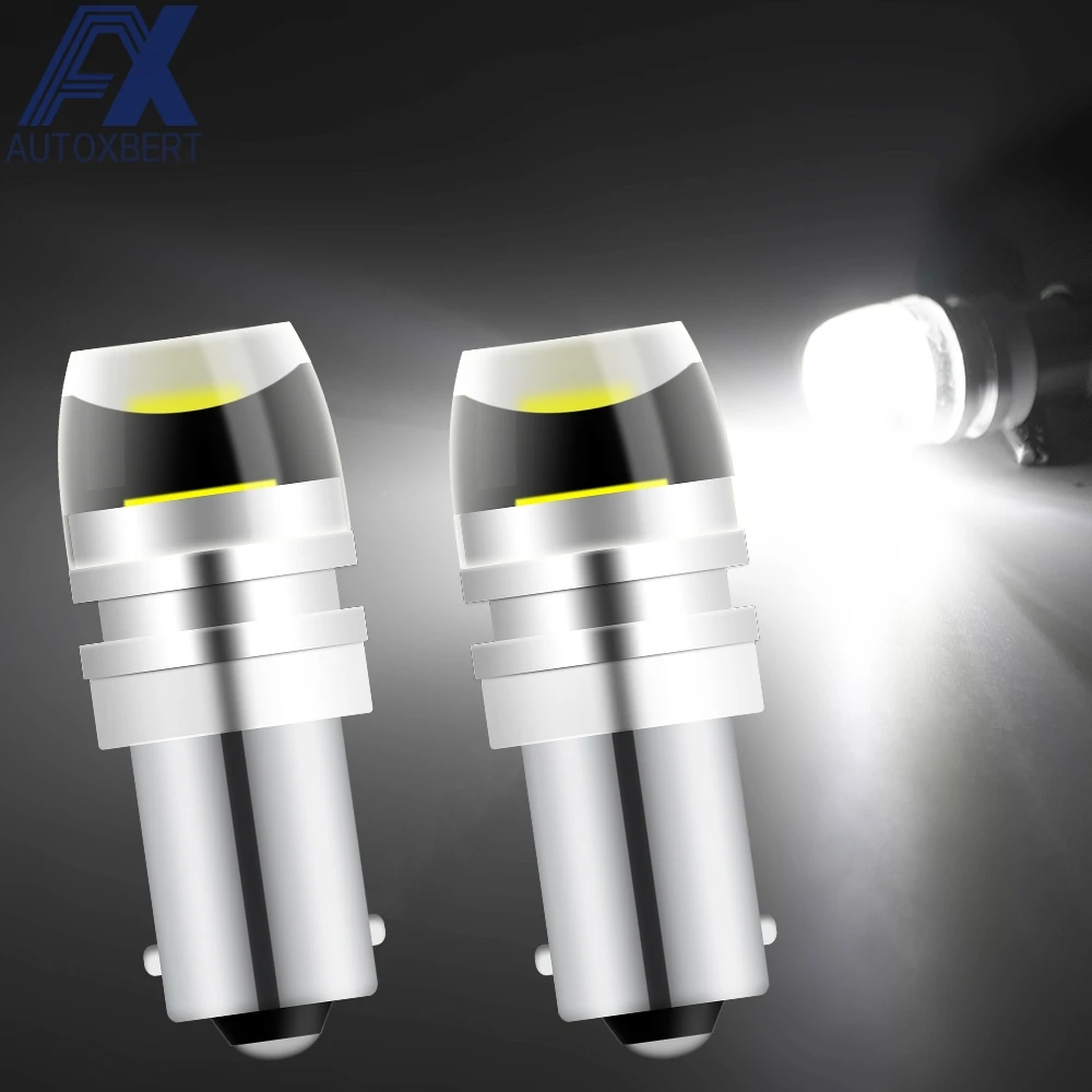 

Xukey BA9S T4W 233 Car LED Interior Dome Parking Signal Bulbs 1895 363 233 12V White 6000K Reading Lights License Plate Lamps