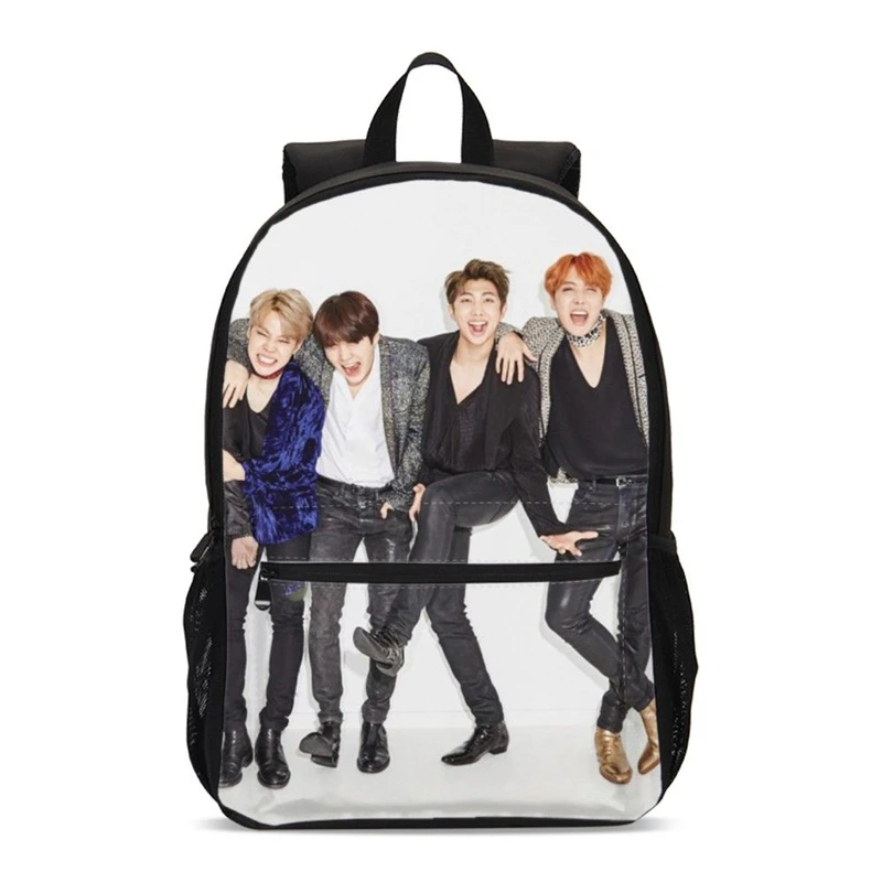

2019 Women Large School Backpacks Fashion Korea Idol Schoolbag Teenager Girls School Bags Children Rucksack Moclila Shoulder Bag
