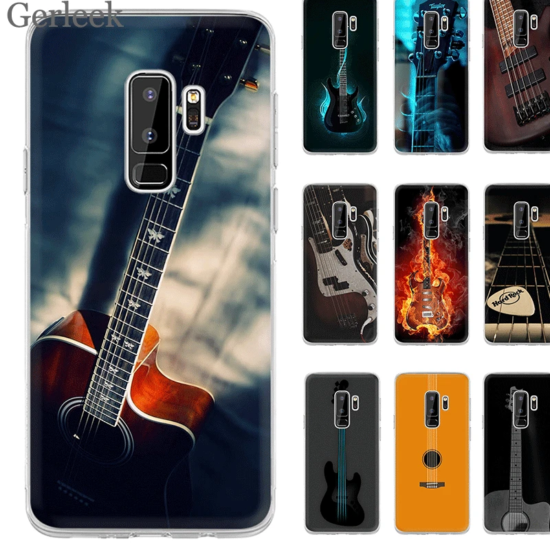 

Desxz Bass Guitar Strings Music Guitars Hard Cover For Samsung A7 A9 A5 A3 A10 A30 A40 A50 A70 A8 A6 Plus Phone Case
