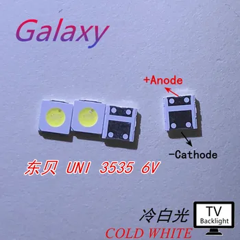 

1000PCS UNI LED backlight LCD TV 3535 3537 LED SMD Lamp bead bead 1W 6V 3535 1.2W Cold white UNI