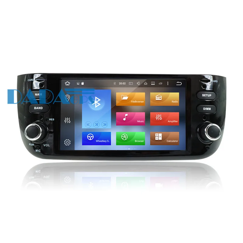 Excellent Android 8.1 Car DVD player GPS Navigation Car Radio Stereo Headunit For Fiat Punto 2009 - 2015 Linea 2012 - 2018 Multimedia IPS 4