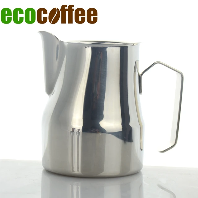 Stainless Steel Coffee Pitcher Kitchen Milk Frothing Stainless Steel Coffee Pitcher Kitchen Milk Frothing Jug Cuccino Maker Tool 250
