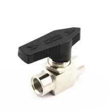 Нержавеющая сталь 304 игольчатый клапан 1/8 ''1/4'' 1/2 ''женский SS304 для воды, газа, нефти Q11SA