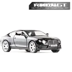 Высокая моделирования 1:36 RMZ городская игрушка сплава литья под давлением модель Bentley Континентальный V8 оттягиваемая назад машина