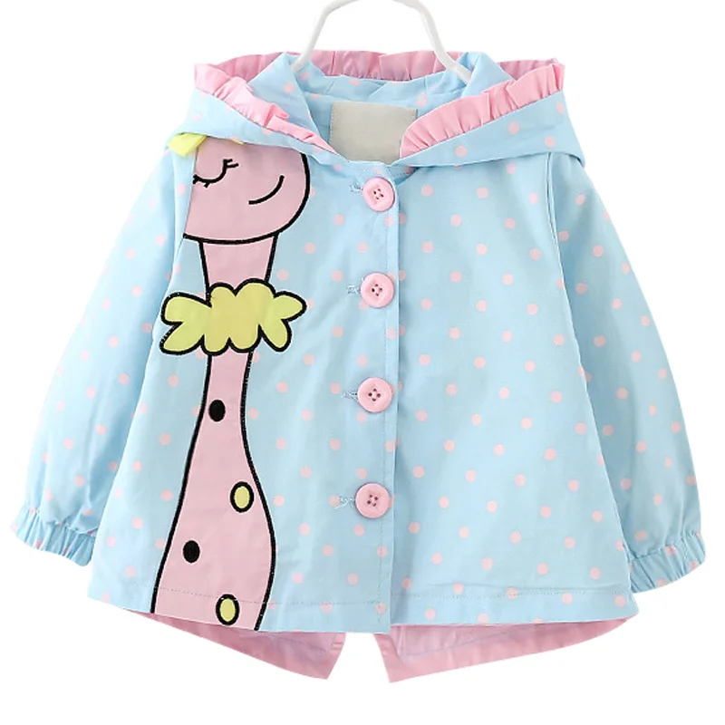 Hilenhug Baby Girl Jacket Windbreaker for 6 36 Months Infant Toddler