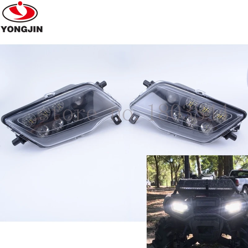 14-17 For Honda Rancher 420 &amp Foreman 500 LED HEADLIGHTS CONVERSION |