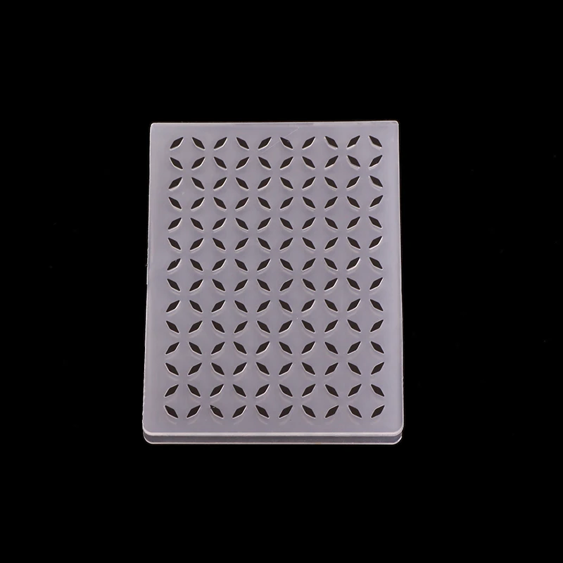 

Rhombus Sign Embossing Folder Stencils for DIY Scrapbooking Plastic Handmade Template Crafts Art Diary Decor Painting Tool Card