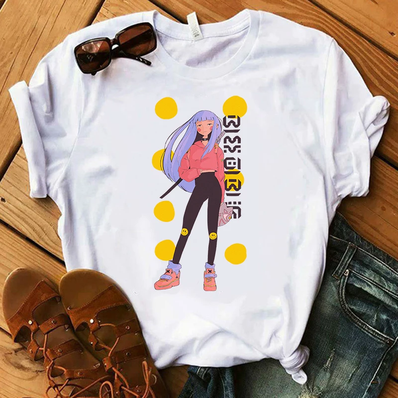 

Vintage Vogue Paris printing Girl T Shirt summer fashion Women casual Tops hipster cool ladies Tee Aesthetic Femme Clothes