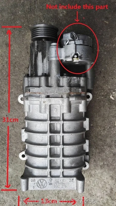 

EATON Roots SUPERCHARGER COMPRESSOR Kompressor blower booster Turbocharger VW SCIROCCO GOLF 1.4 Modification 0.6-1.6L
