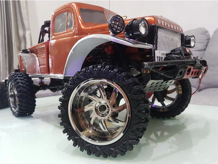 4 штуки/LotD1RC 3,2 дюймов RC1: 10 1:8 Рок Гусеничный Beadlock обод колеса для Traxxas TRX-4 TRX4 RC4WD D90 D110 TF2 осевой SCX10 90046