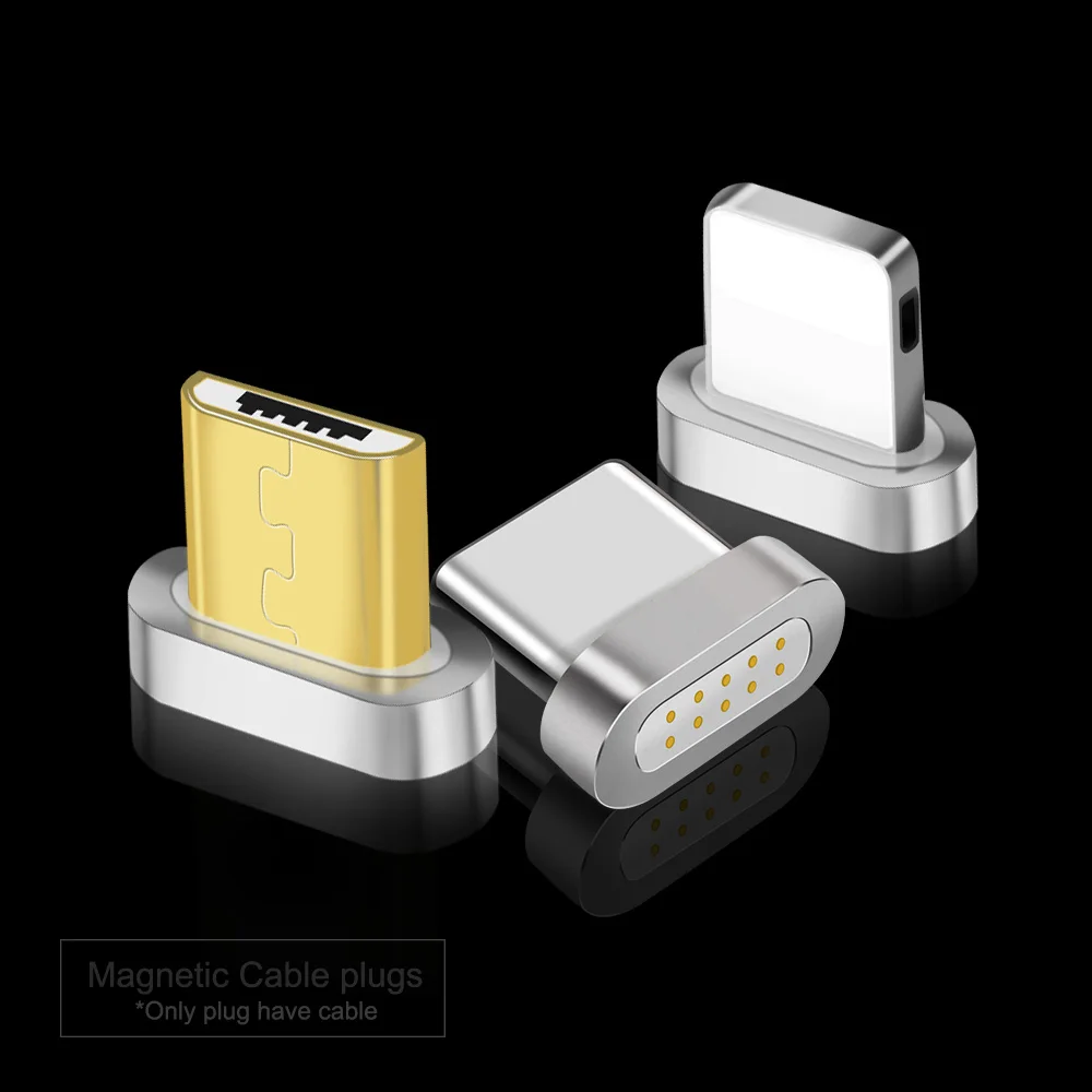 Олаф Магнитный кабель Разъем Micro USB C Тип C 8 pin адаптер быстрой зарядки для iPhone Microusb Тип-C магнит Зарядное устройство iPhone зарядное устройство переменного тока