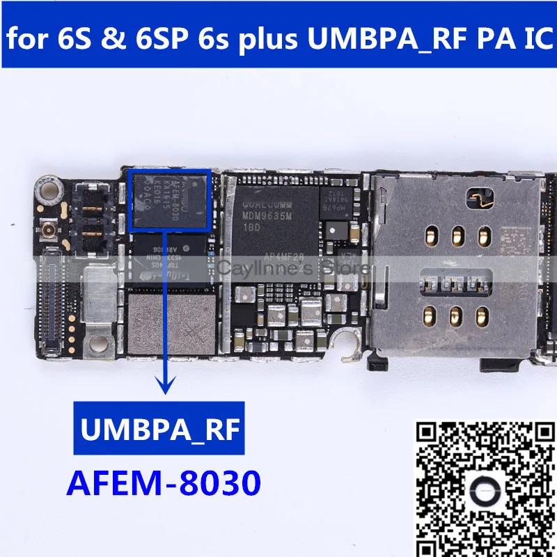 Umbpa AMPLIFICADOR DE POTENCIA A8030 AFEM 8030 para iphone 6S, 6s plus