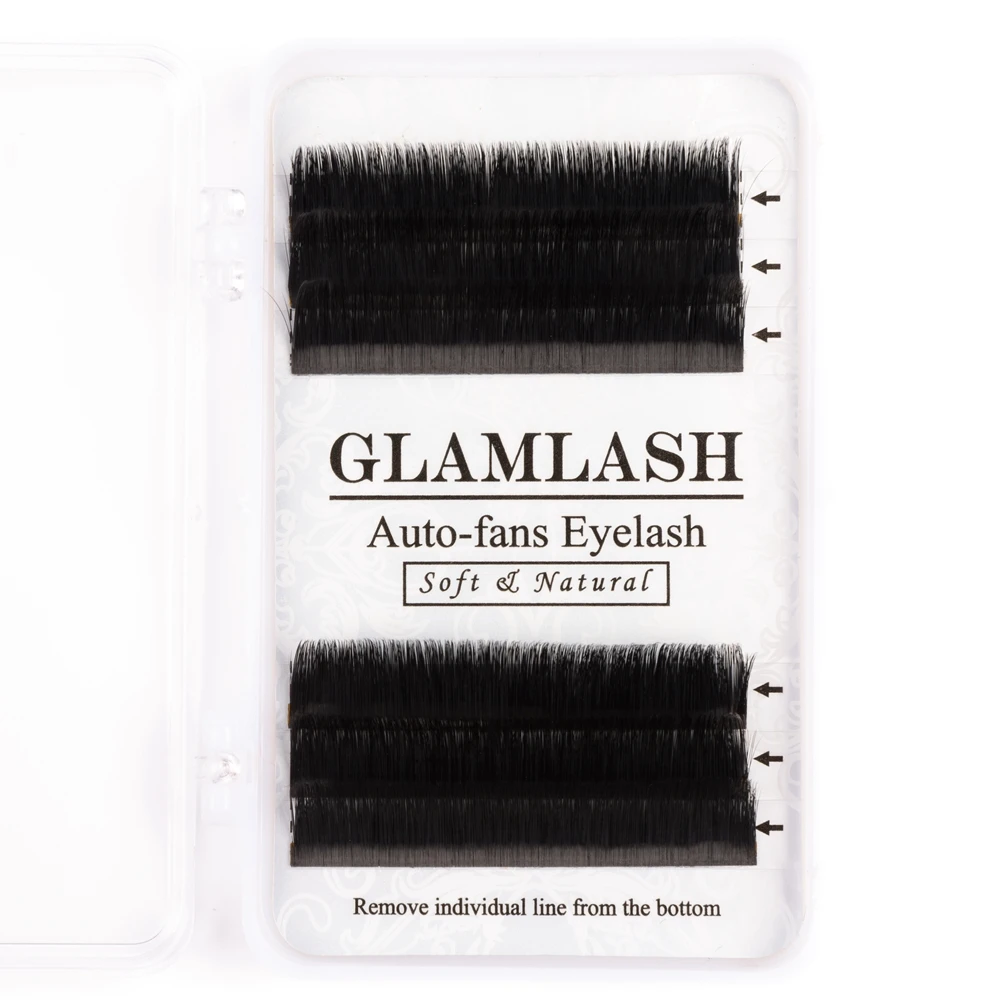 GLAMLASH легкое наращивание ресниц цветущие ресницы самостоятельное изготовление поклонников цветение ресниц автоматическое цветение макияж