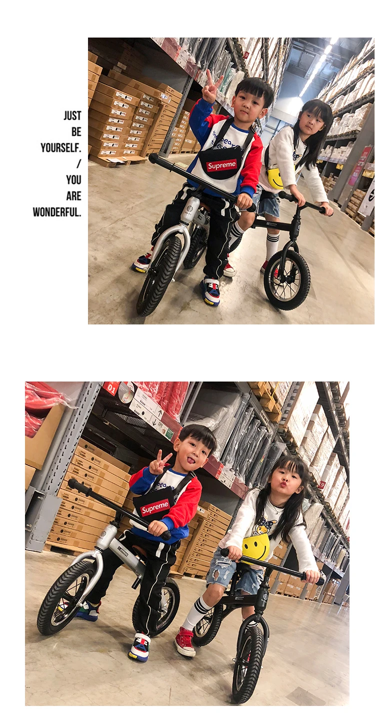 CBSEBIKE детский баланс велосипед без педали для 18M~ 6 лет дети Сверхлегкий 4 цвета Велоспорт практика велотренажер