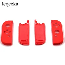 Замена правого левого корпуса чехол КРЫШКА ДЛЯ nintendo Switch Joy-Con контроллер красный