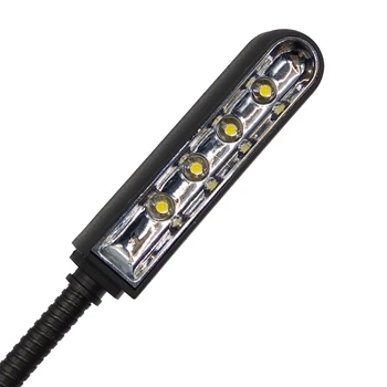  0.5W LED 12V GOOSENECK CONSOLE DESK LAMP BNC